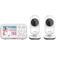 Moniteur de surveillance de bébé VTech VM3252-2 avec 2 caméras Front_Flat