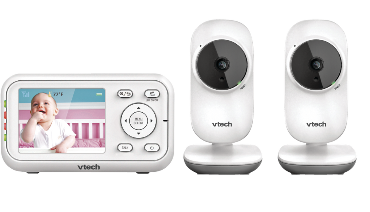 Vtech VM3252-2 - Moniteur de surveillance pour bébé, vidéo