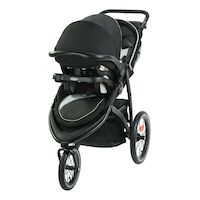 Graco FastAction Jogger LX Travel System Front_Angled_Left