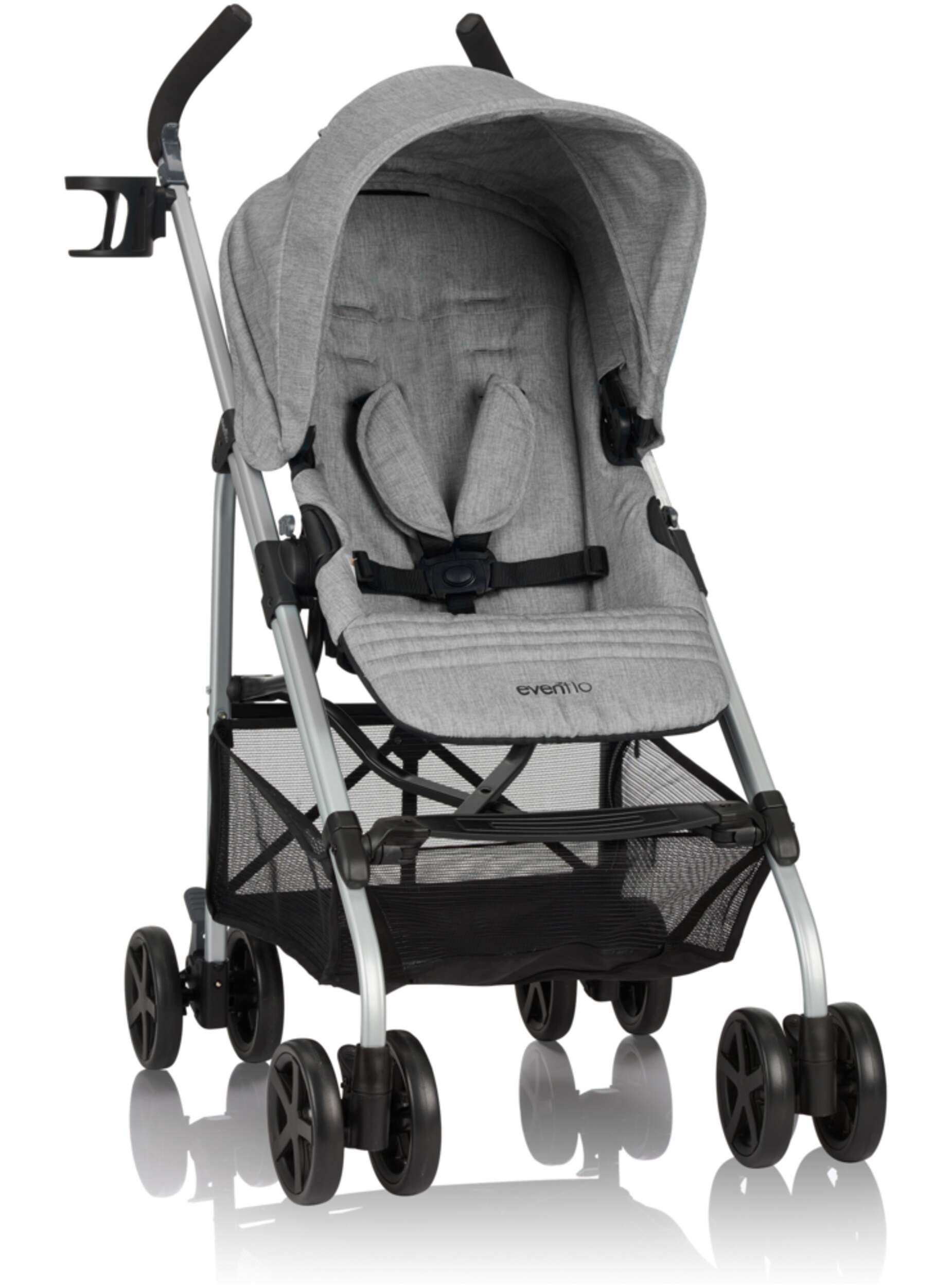 Evenflo Reversi Lightweight Foldable Reversible Stroller w/ Cup Holder