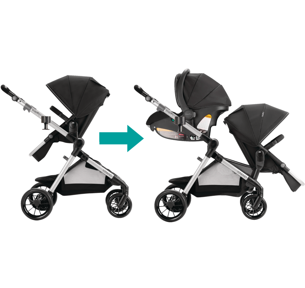 xpand double stroller