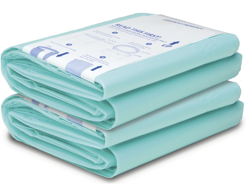 Dékor Plus HandsFree Biodegradable Diaper Pail Refills, 2pk