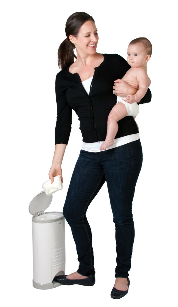 Dékor Mini Diaper Pail, White Canadian Tire