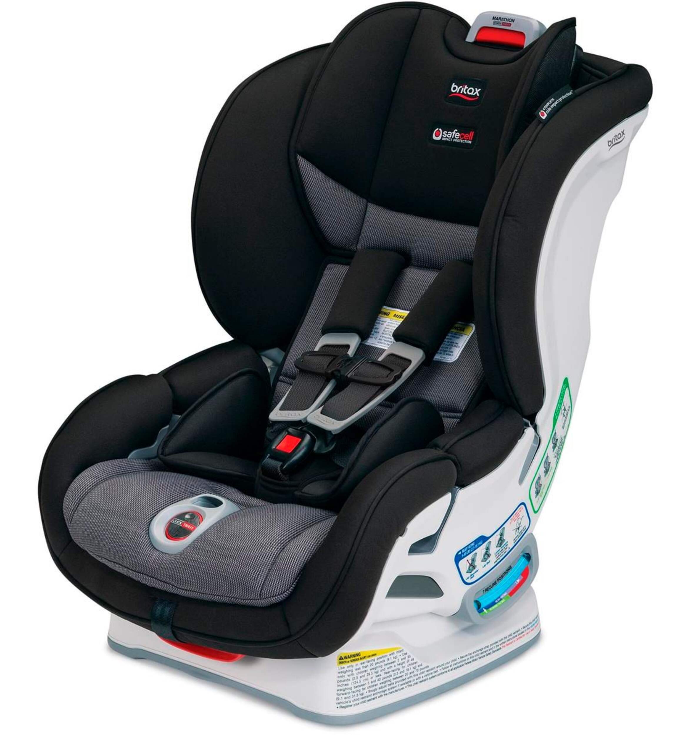 Britax Marathon ClickTight Convertible Car Seat Front_Angled_Left
