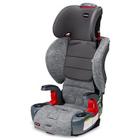 Britax Grow with You Click Tight Harness-2-Booster Car Seat Front_Angled_Left