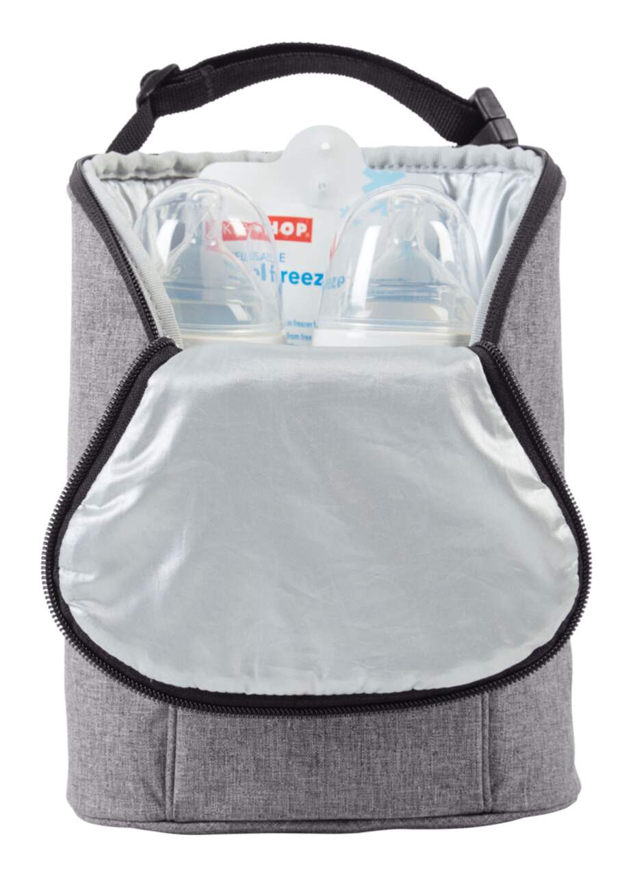 Skip Hop Grab Go Insulated Double Baby Bottle Bag w Freezer Pack Assorted Canadian Tire