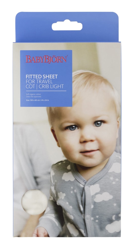 BabyBjorn Playard Fitted Sheet, White Organic Canadian Tire
