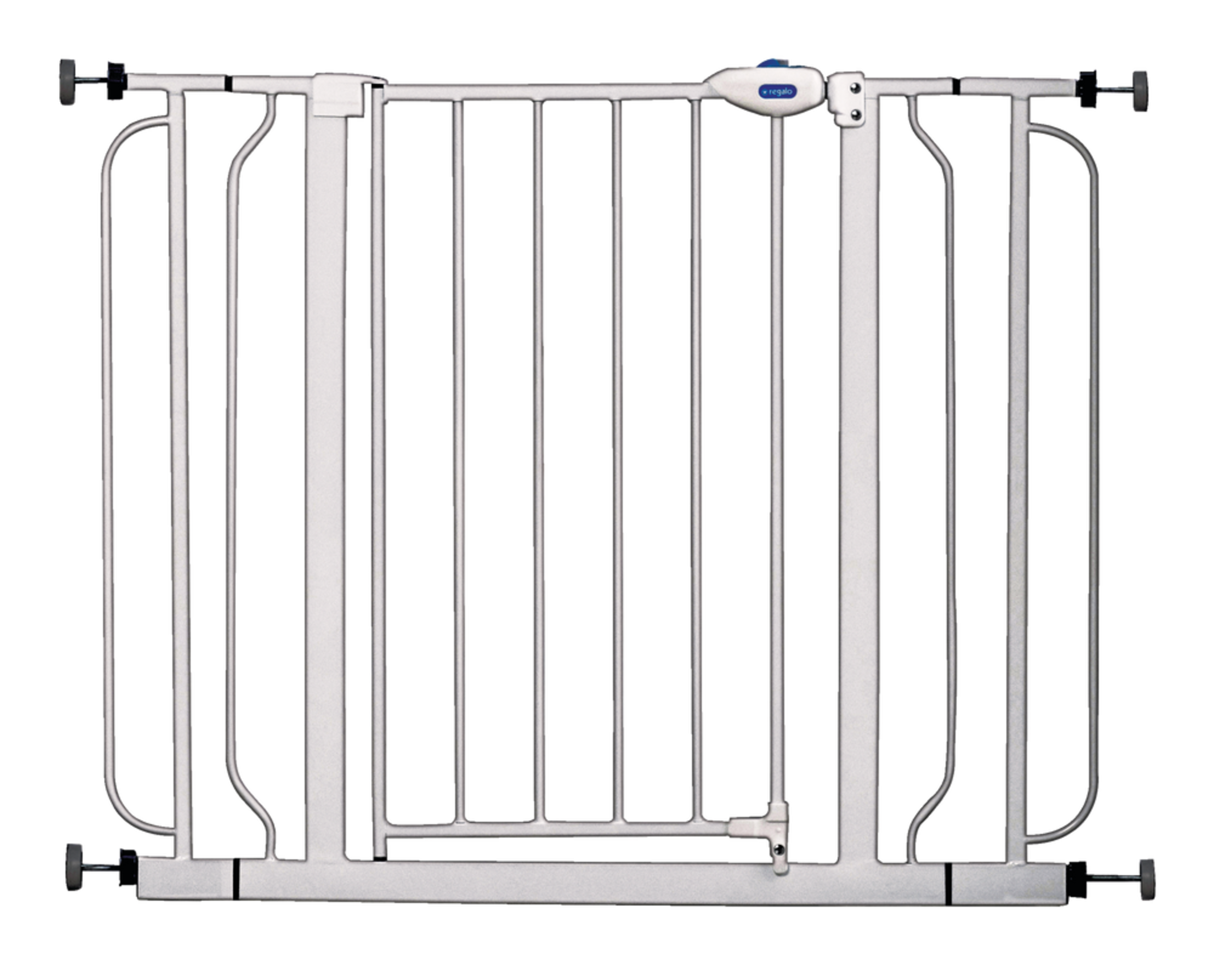 Regalo Wall-Safe Extra Wide Safety Gate Front_Flat