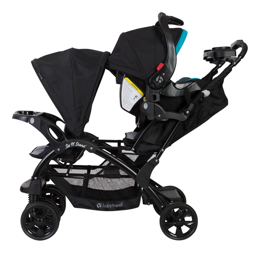 double sit and stand stroller