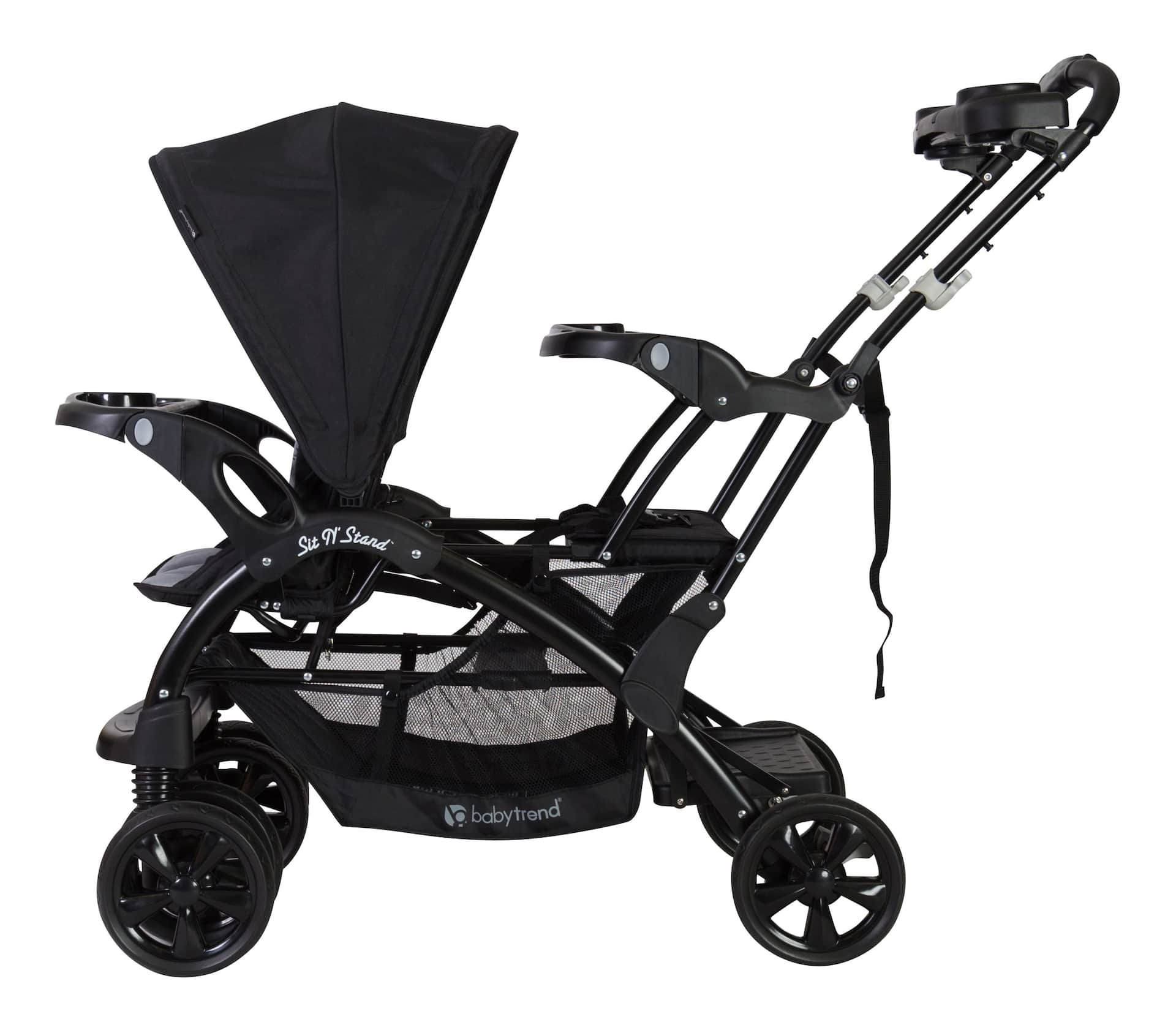 Sit and clearance stand double stroller