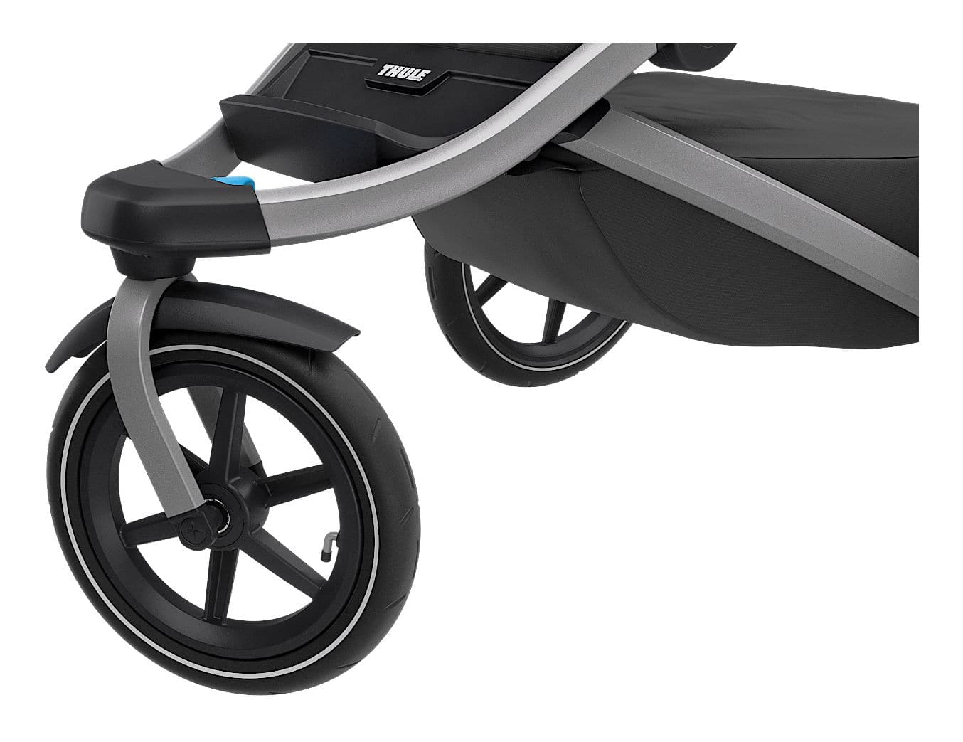 Thule Urban Glide 2 Lightweight Foldable Jogger Stroller Grey