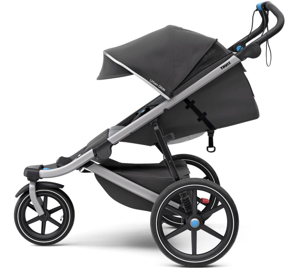 Thule Urban Glide 2 Lightweight Foldable Jogger Stroller Grey