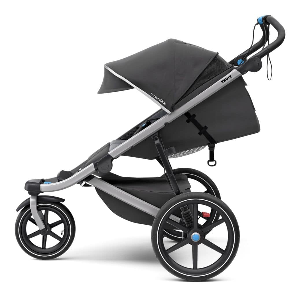 Thule Urban Glide 2 Lightweight Foldable Jogger Stroller Grey