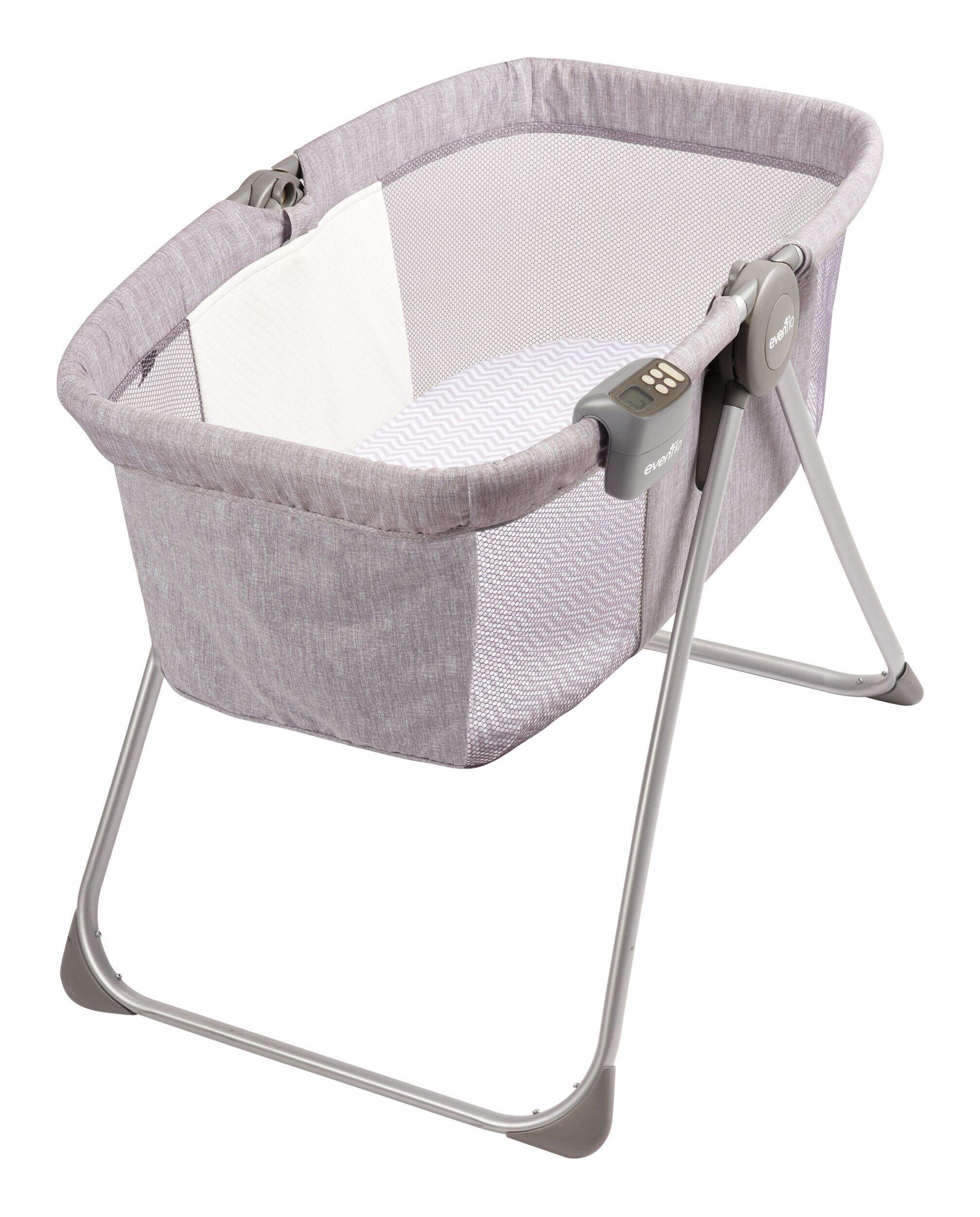 Evenflo Loft Bassinet Front_Three_Fourths_Angled_Left