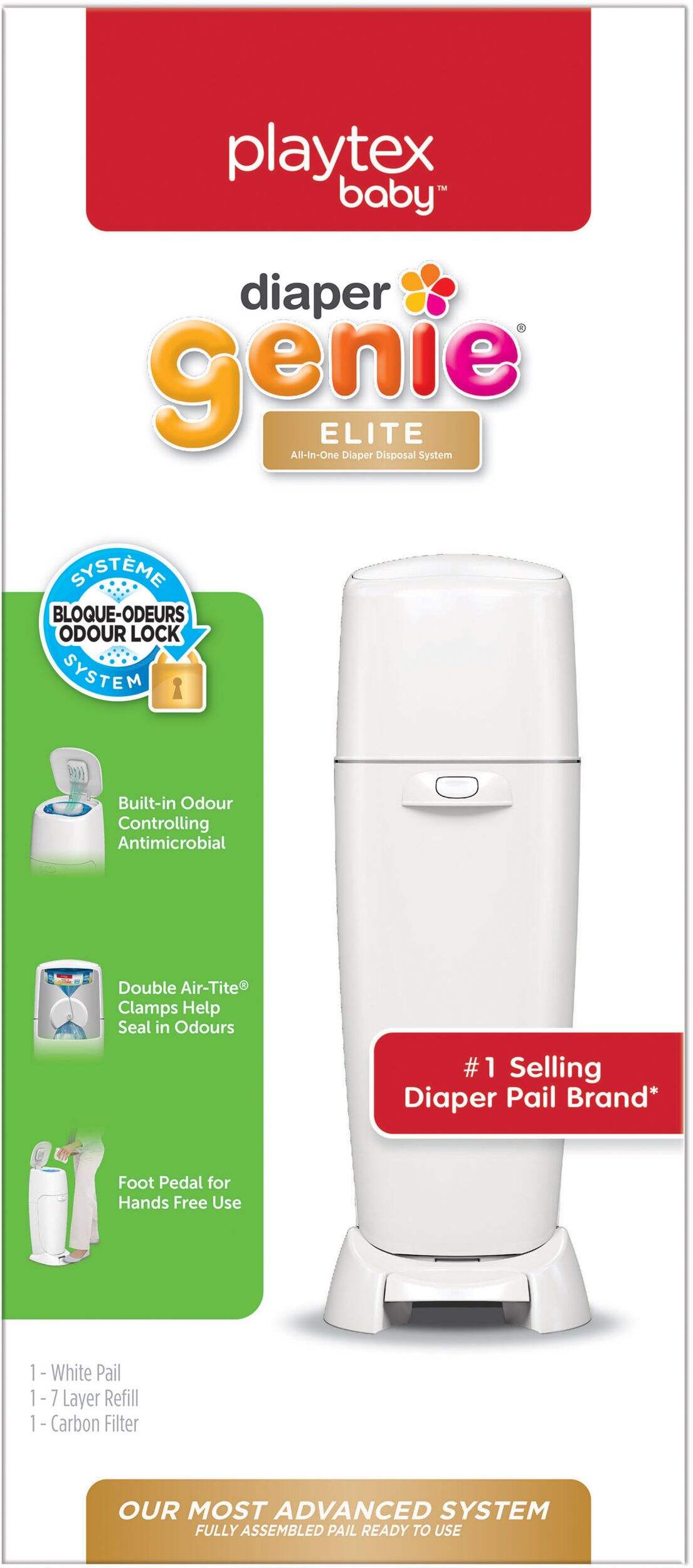 Playtex Baby Diaper Genie Elite Diaper Pail System Canadian Tire