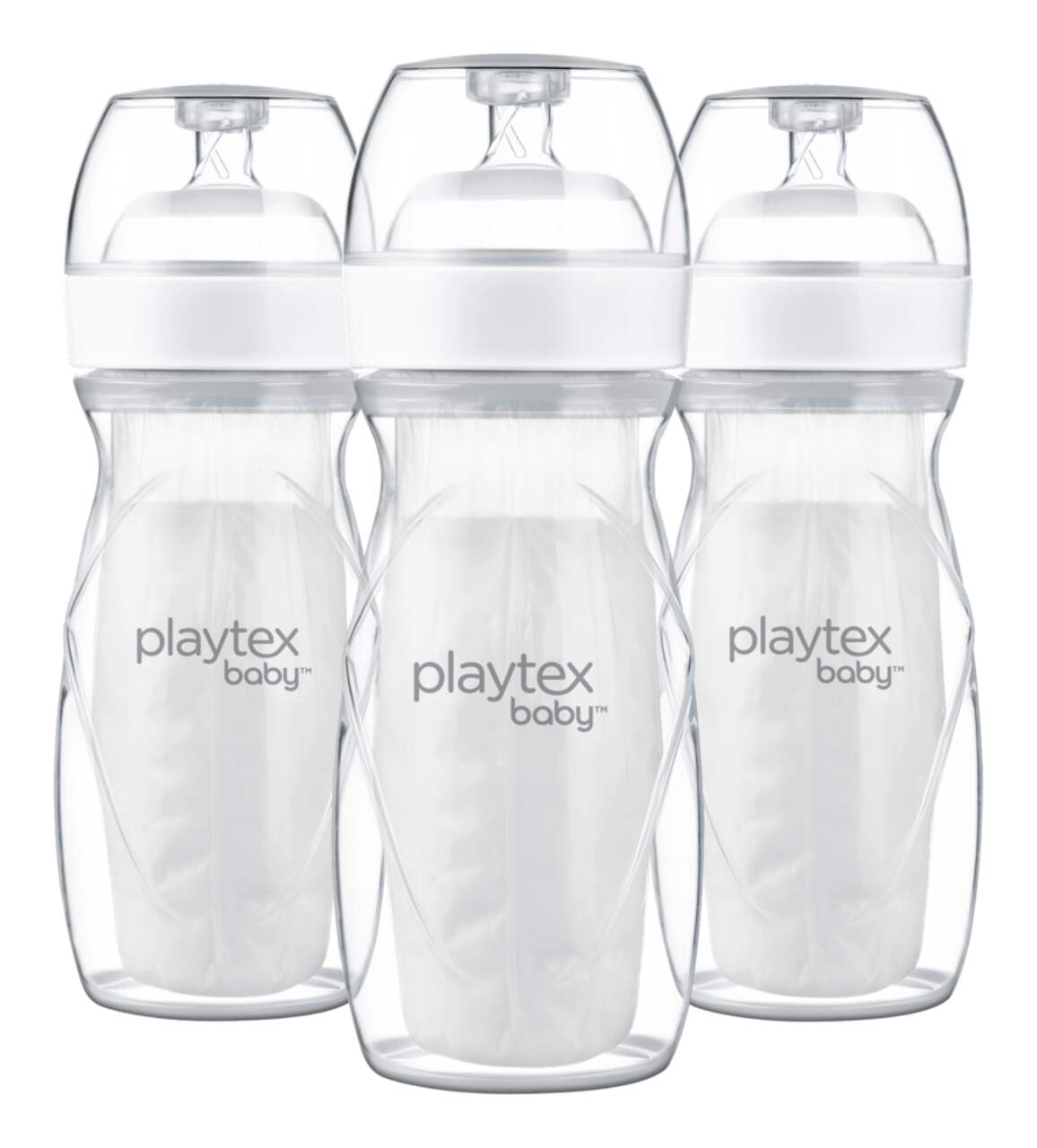 Playtex Baby VentAire Lot de 3 biberons anti-coliques 255 g : :  Bébé et Puériculture