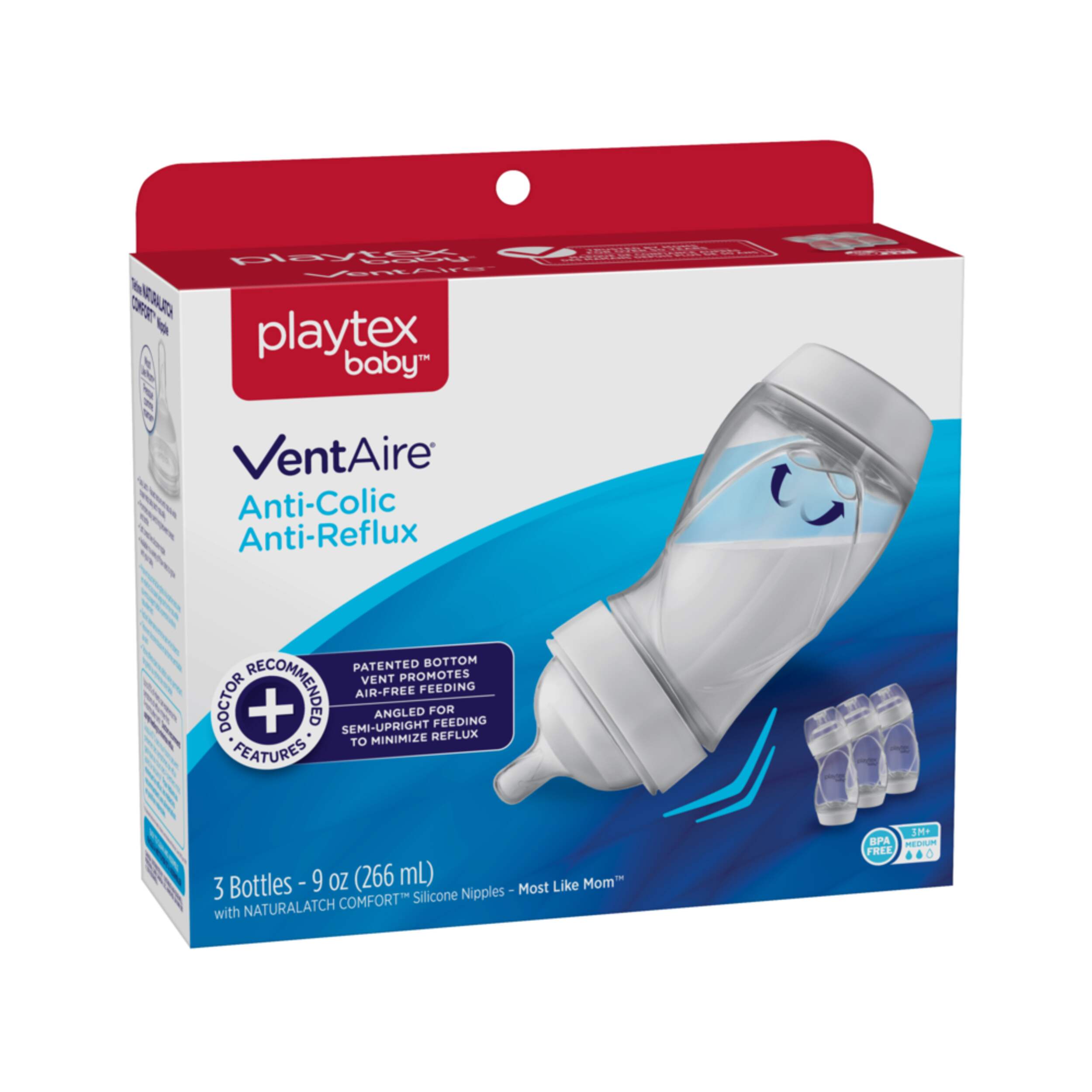 Playtex Baby Nurser Drop-Ins - Biberons avec doublures, paq. 3 Front_Angled_Right