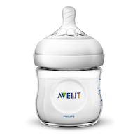 Philips Avent Natural Baby Bottle, 4-oz Front_Flat