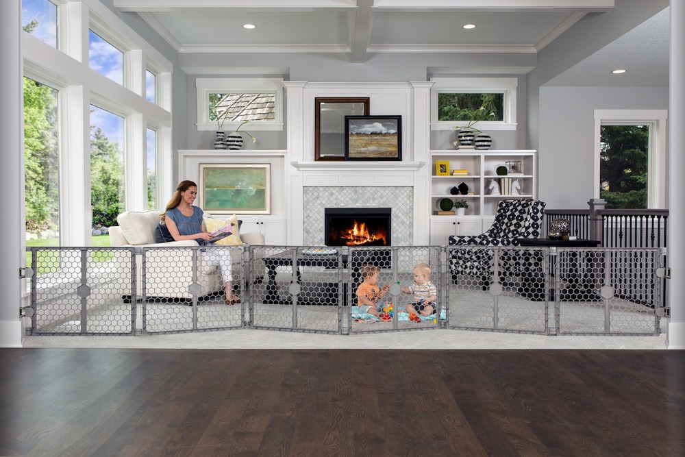 Regalo Super Wide Baby Safety Gate & Playard Canadian Tire