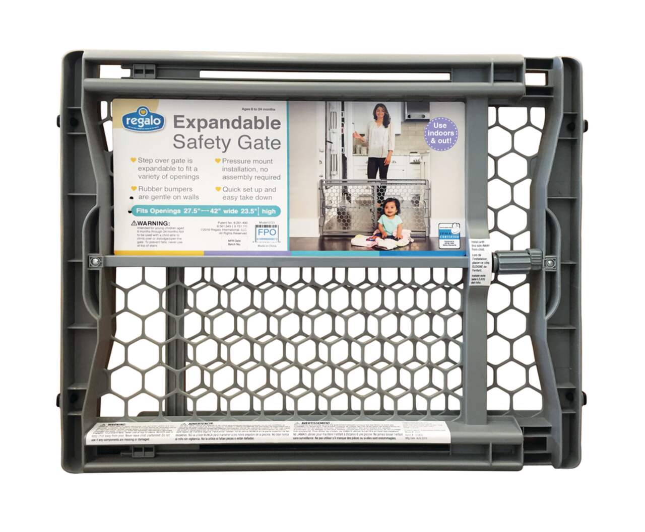 Regalo expandable baby safety gate hot sale