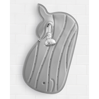 Skip Hop Moby Bath Tub Mat, Grey Front_Flat
