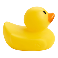 Munchkin White Hot Safety Bath Ducky, Ages 2+ Side_Right