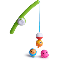 Munchkin Fishin' Bath Toy, Ages 2+ Composite_or_Mixed