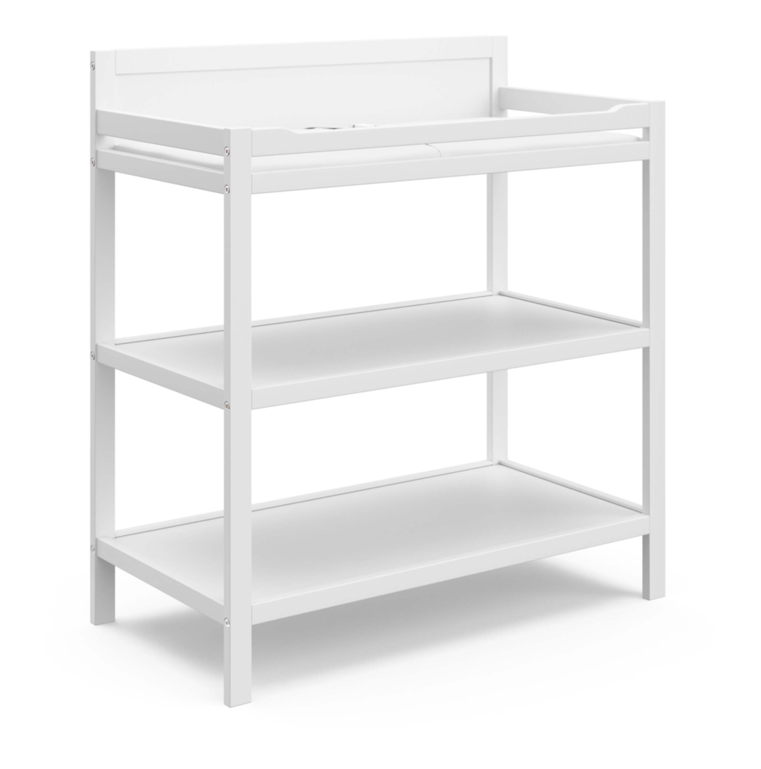 Storkcraft - Table à langer, blanc Front_Three_Fourths_Angled_Left