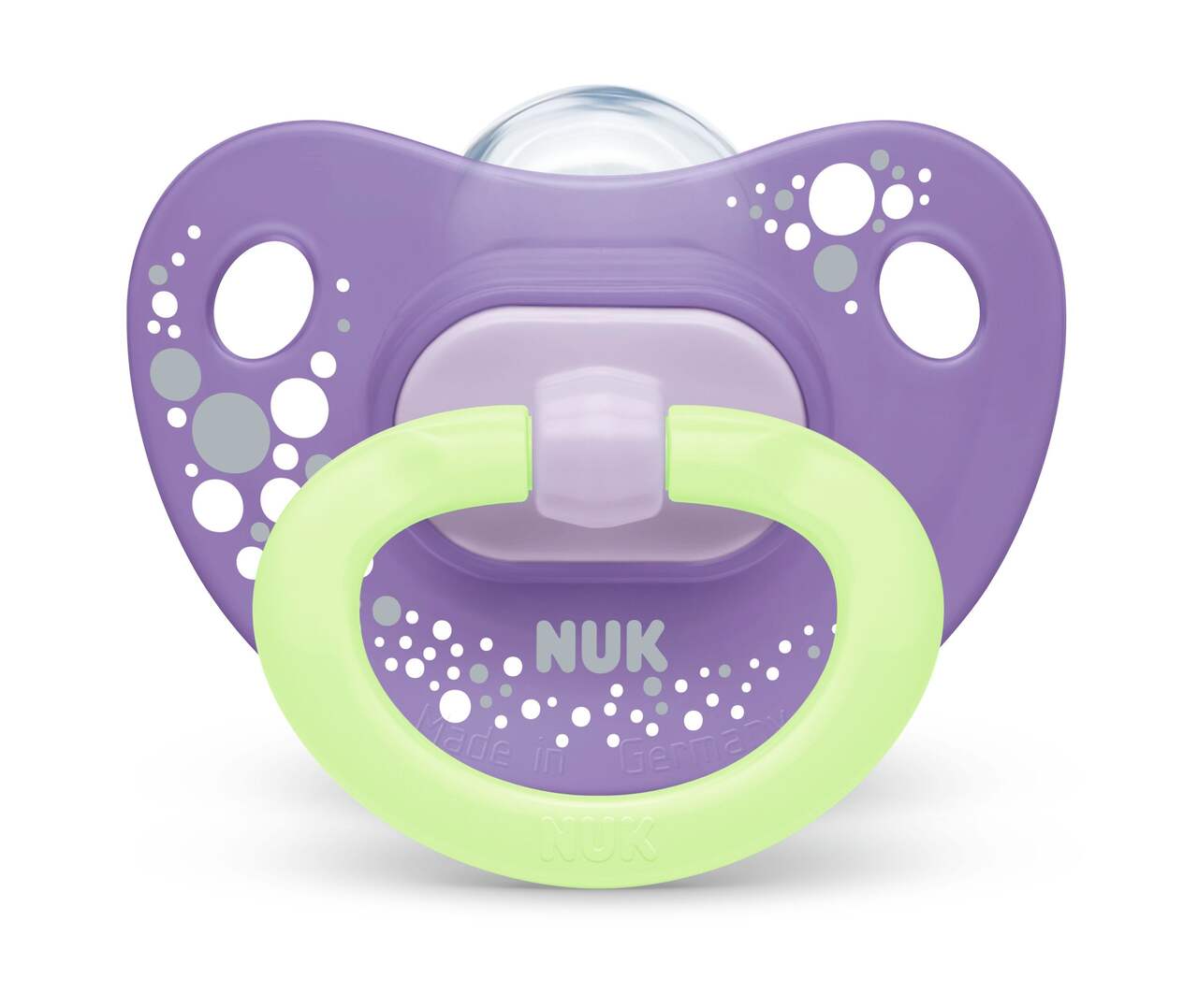 Sucettes orthodontiques NUTK, 6 à 18 mois, paquet de 2