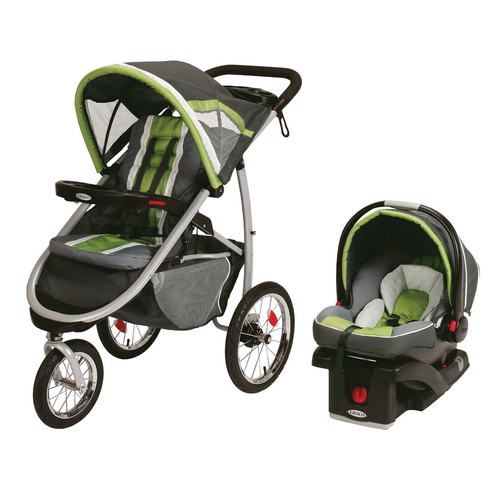 Graco FastAction Jogger Travel System with SnugRide Click Connect 35