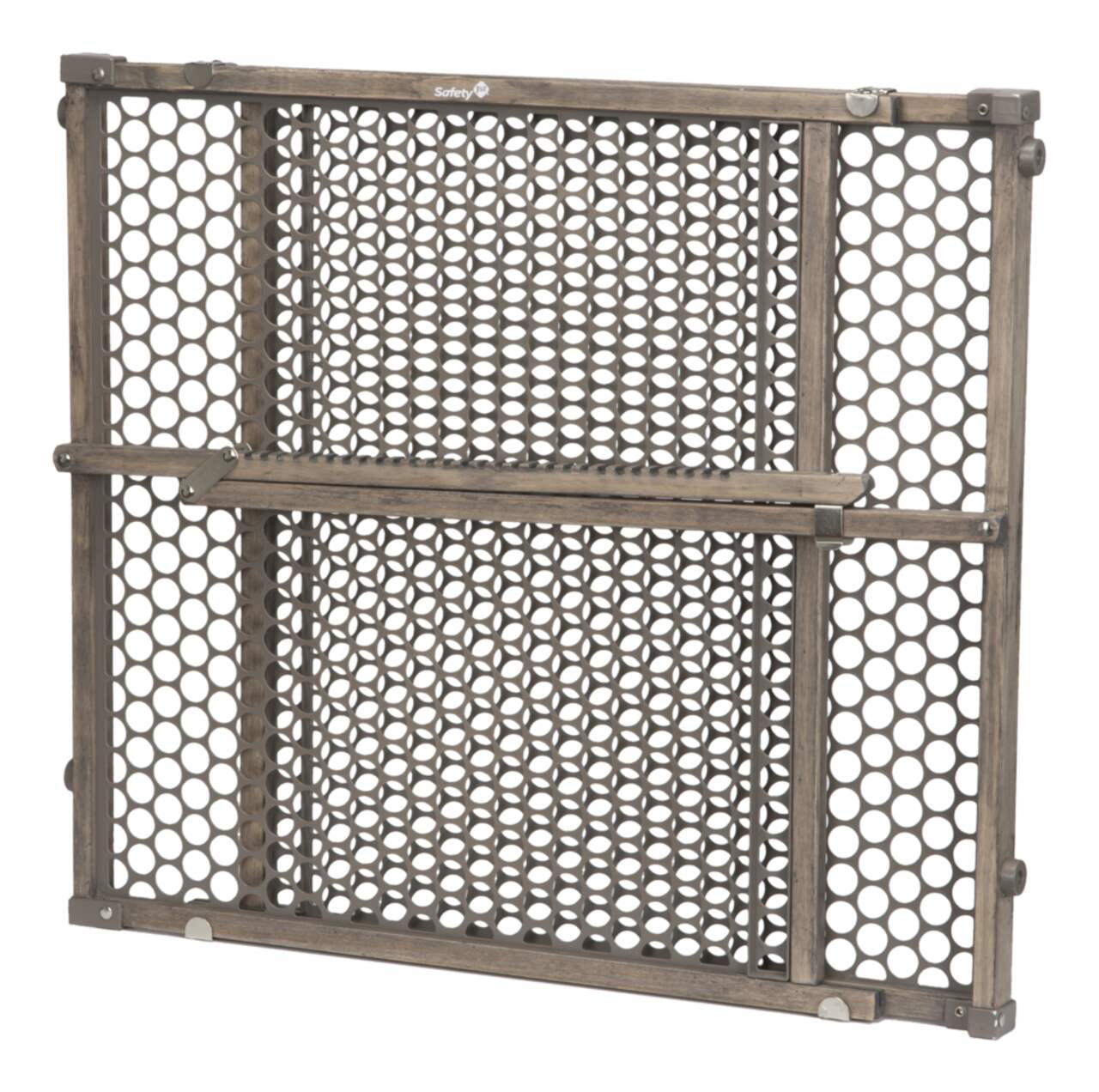Safety 1st vintage grey wood gate clearance