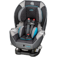 Evenflo Triumph Car Seat Front_Angled_Left