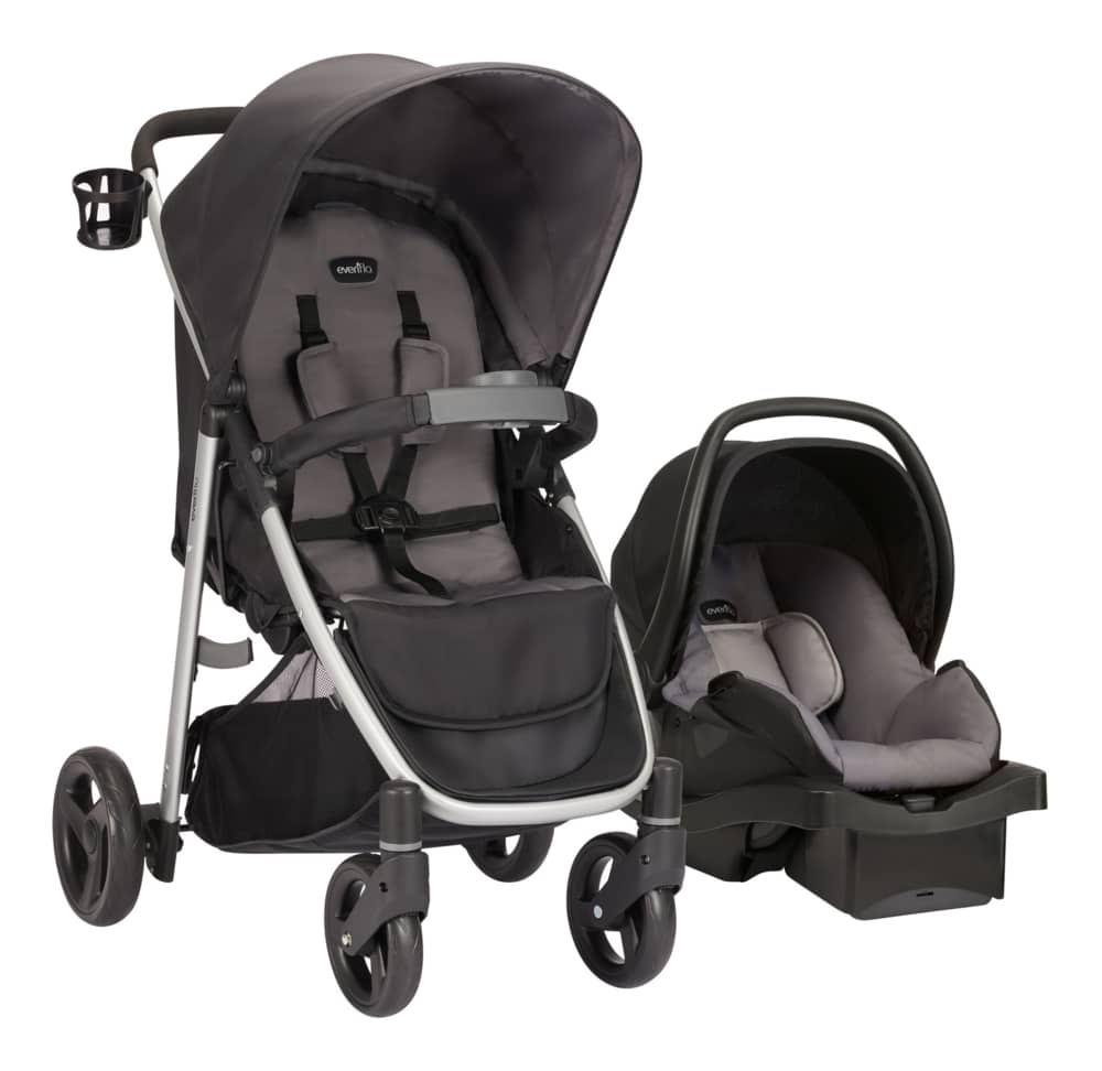 Evenflo flipside stroller travel system on sale