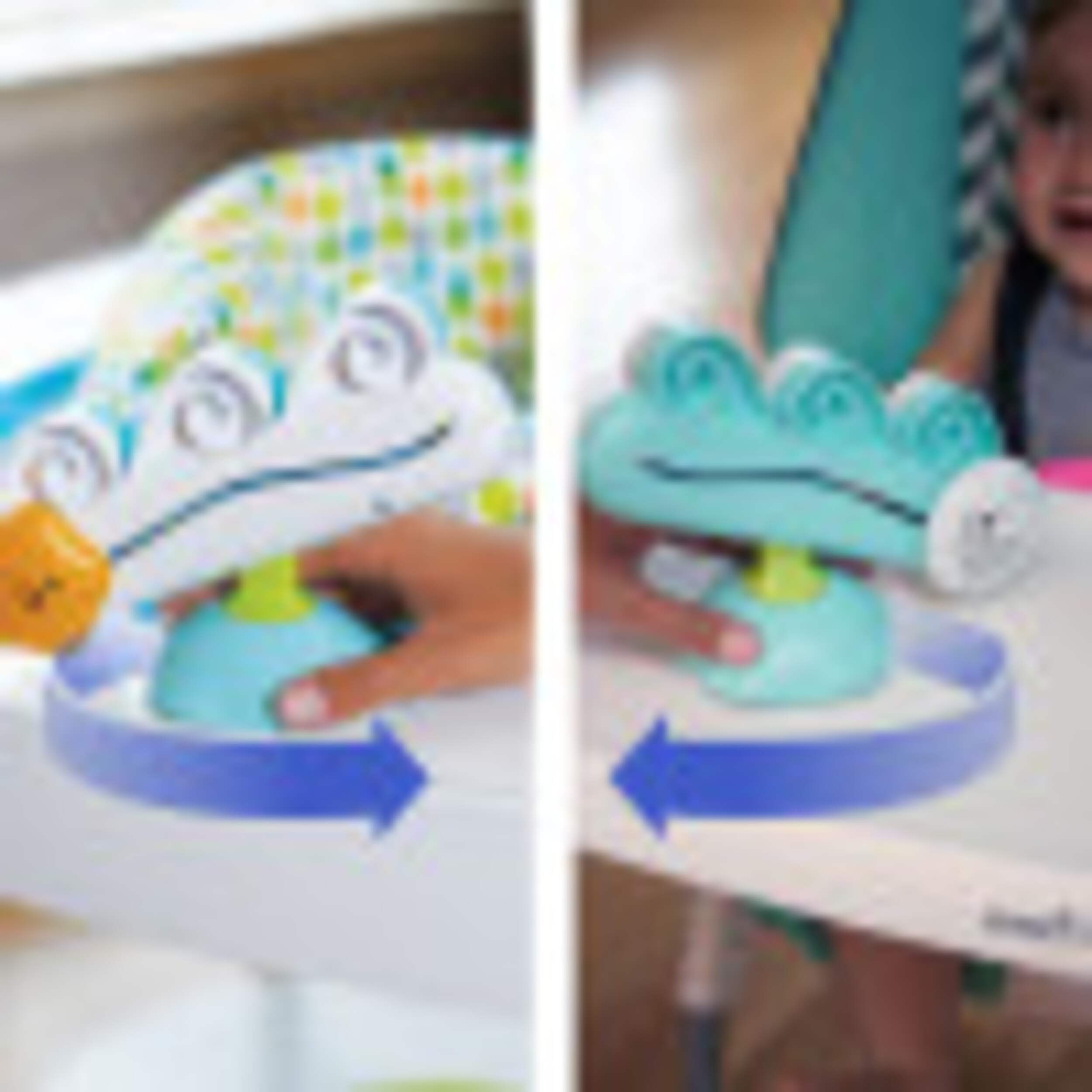 Evenflo ExerSaucer Gleeful Sea Centre d'activités et table d’art 2en