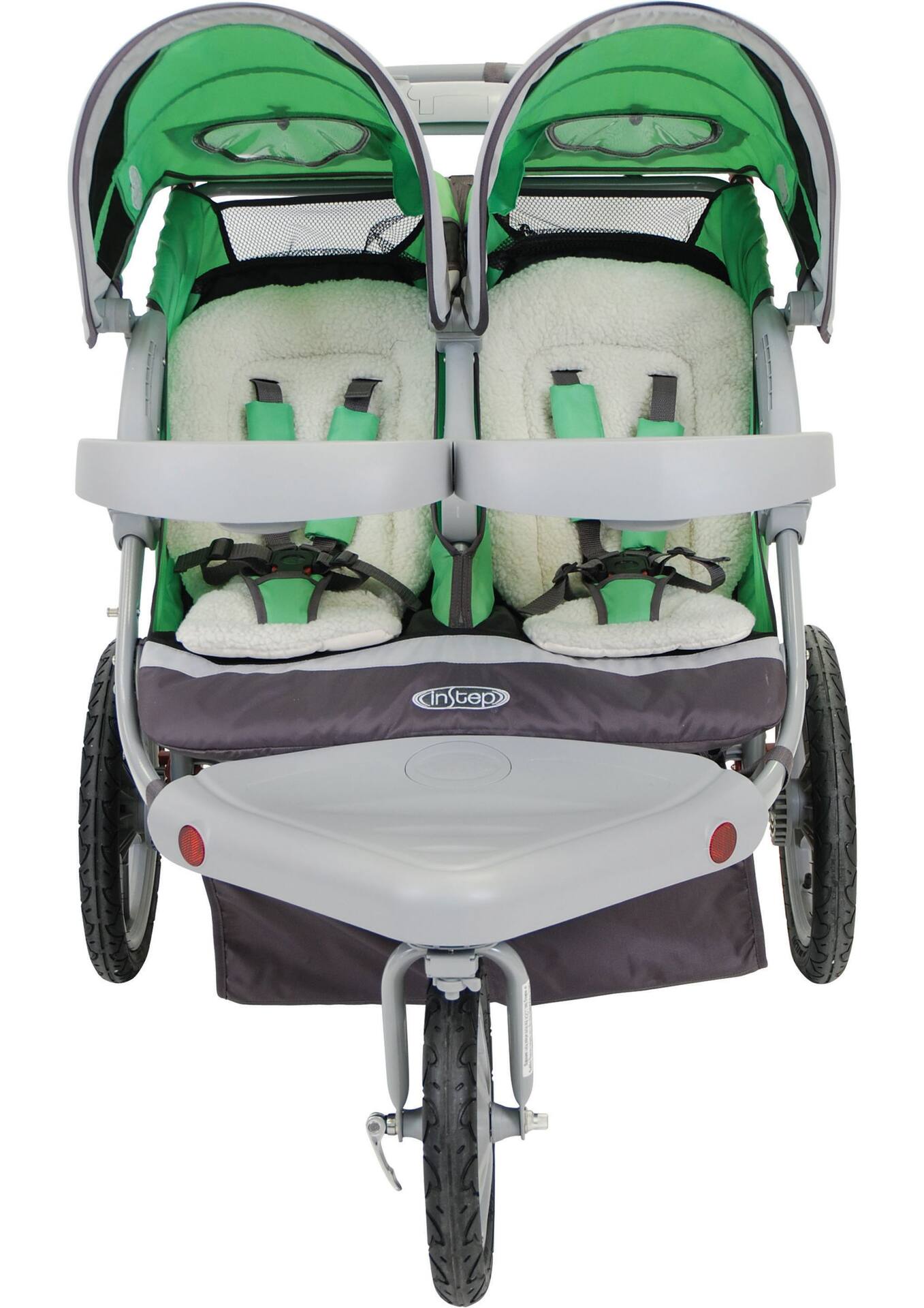 Instep double jogging outlet stroller front and back