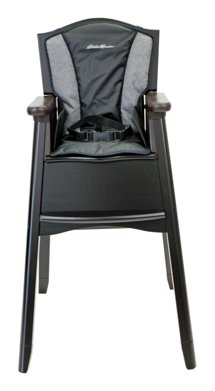 Eddie bauer high 2025 chair dark wood