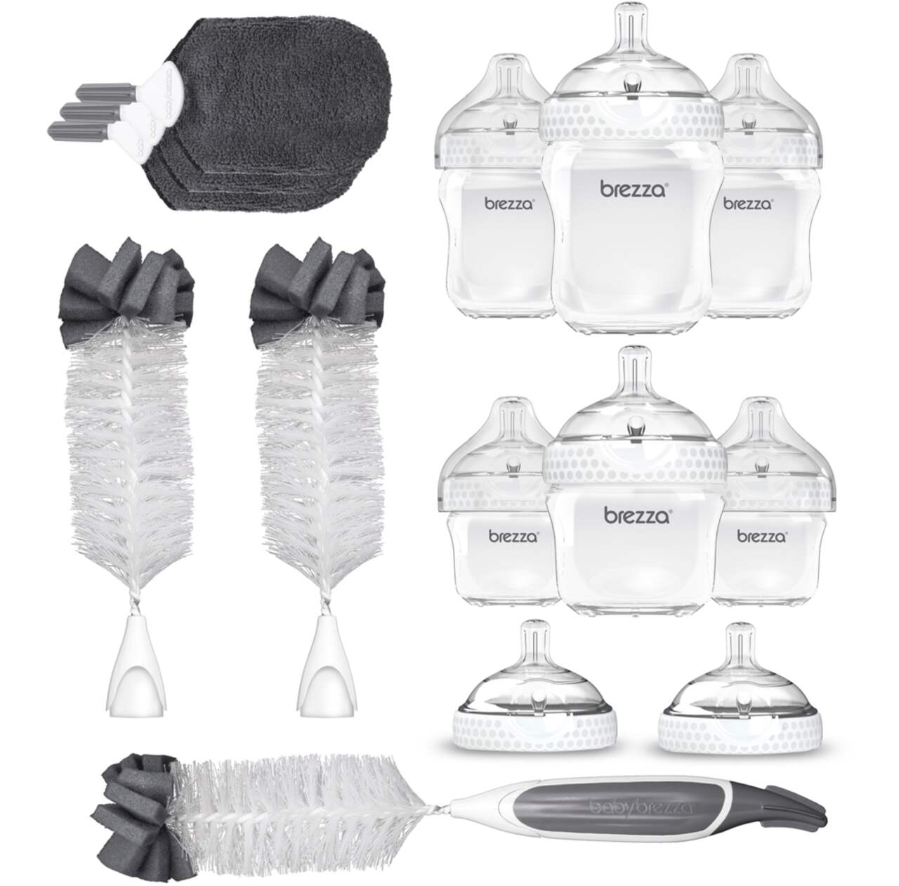Baby Brezza Premium Baby Bottle Gift Set 14 pc
