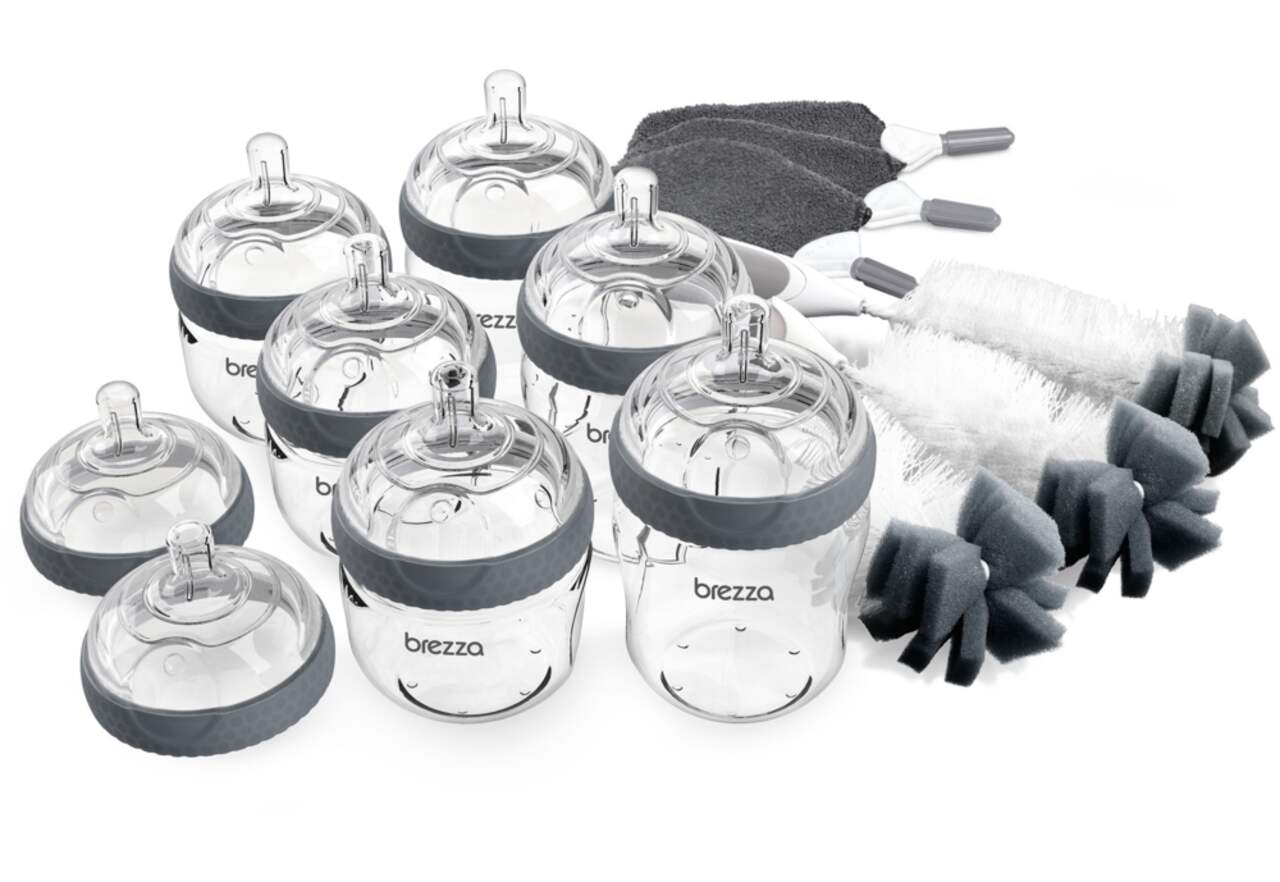 Baby Brezza Glass Baby Bottle Gift Set 14 pc Canadian Tire