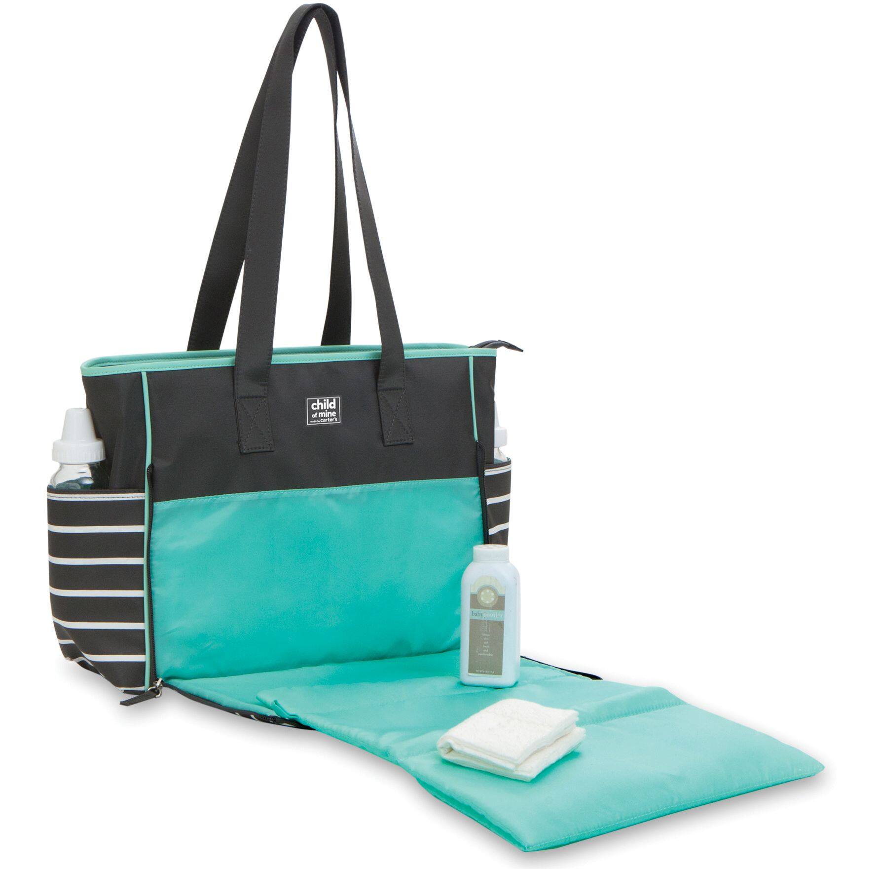 Carter's striped diaper outlet bag