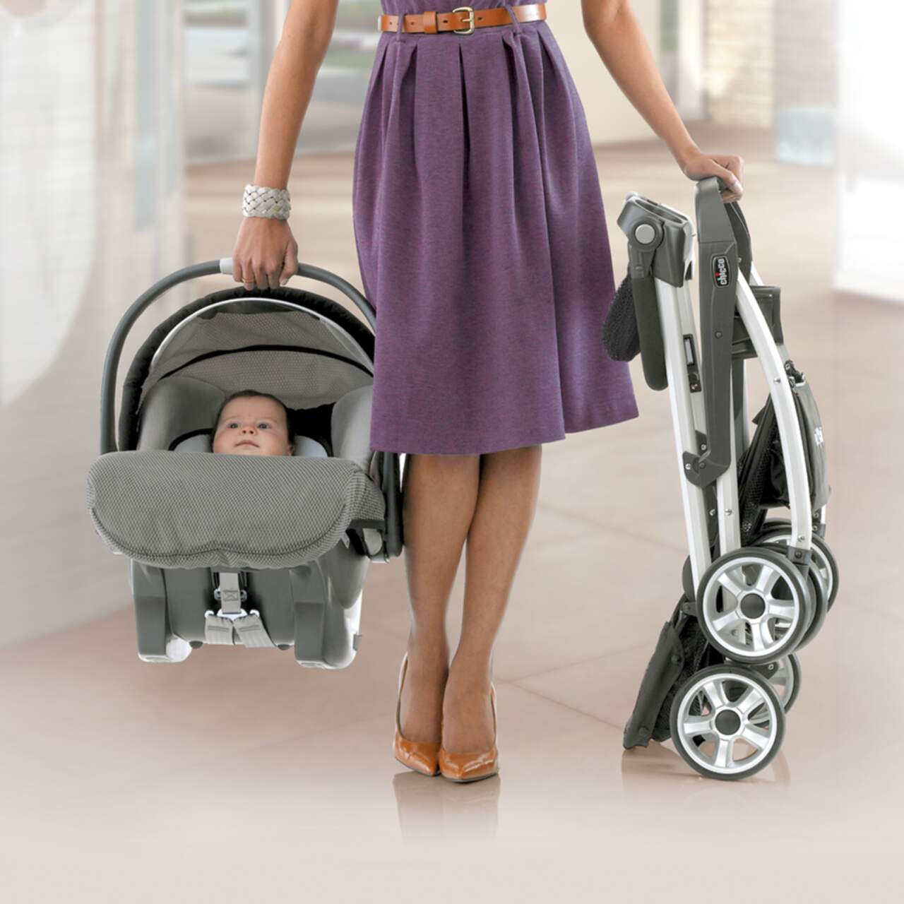 Keyfit caddy stroller top