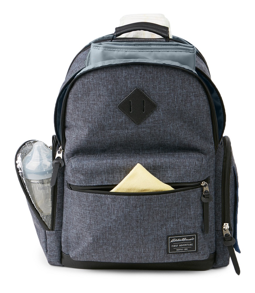 Eddie Bauer Backpack Diaper Bag w/ Changing Pad, Assorted Canadian Tire