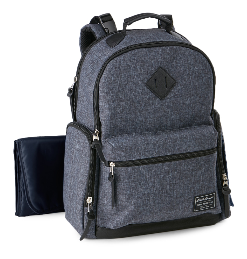 Eddie Bauer Backpack Diaper Bag w/ Changing Pad, Assorted Canadian Tire