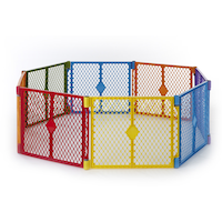 North States Colorplay 2-Panel Superyard Extension Front_Elevated