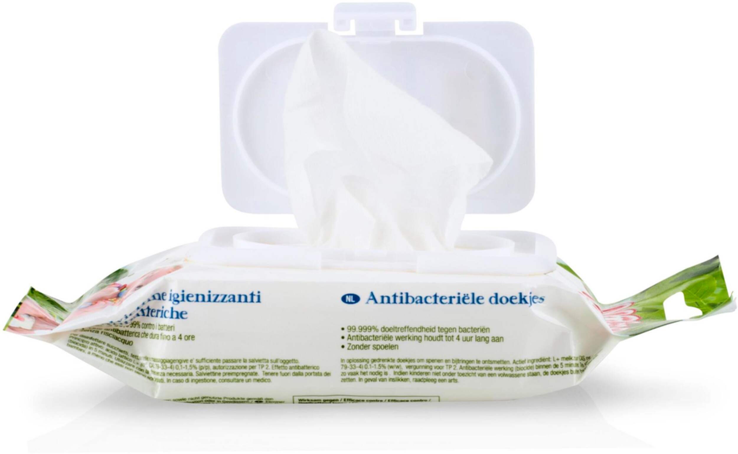 Nuby Citroganix Pacifier & Teether Wipes, 48-pc Front_Flat