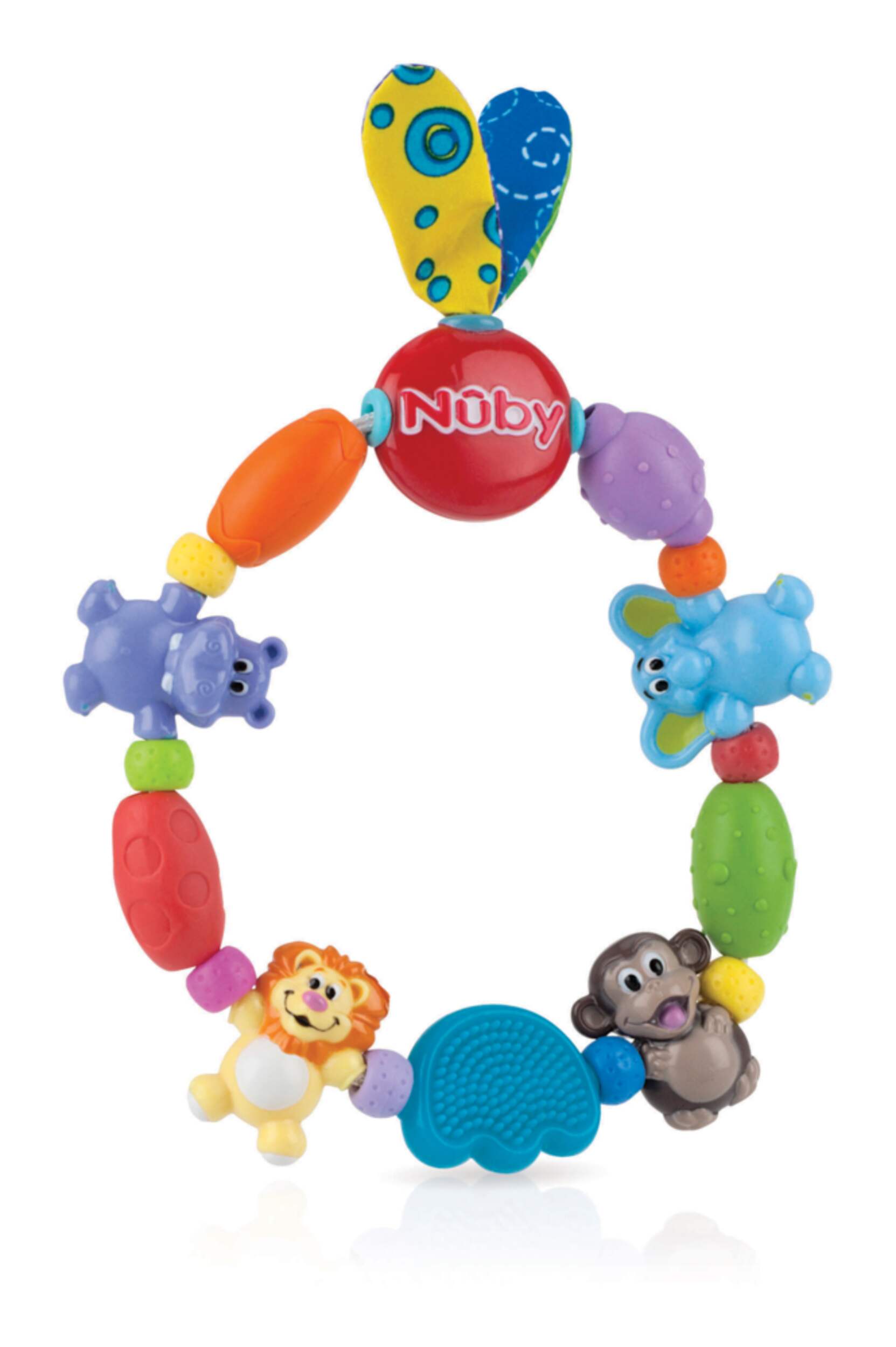 Nuby Safari Loop Teether Front_Flat