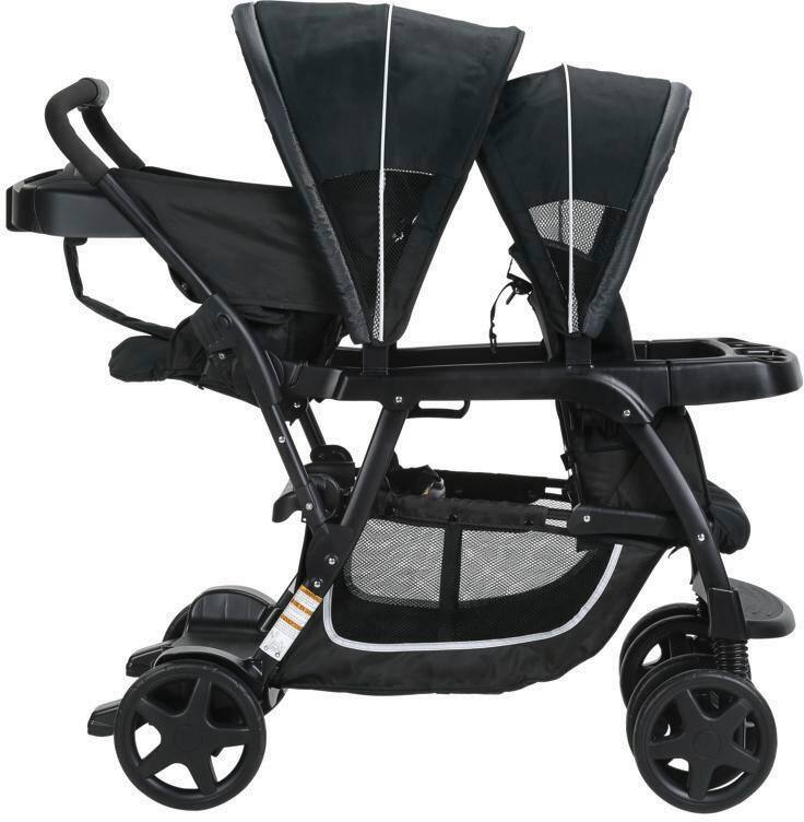 Graco Ready 2 Grow Duo LX Click Connect Stroller, Gotham | Canadian Tire