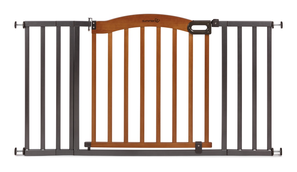 Summer Infant Deco Wood & Metal Pressure Mounted Baby Gate Canadian Tire