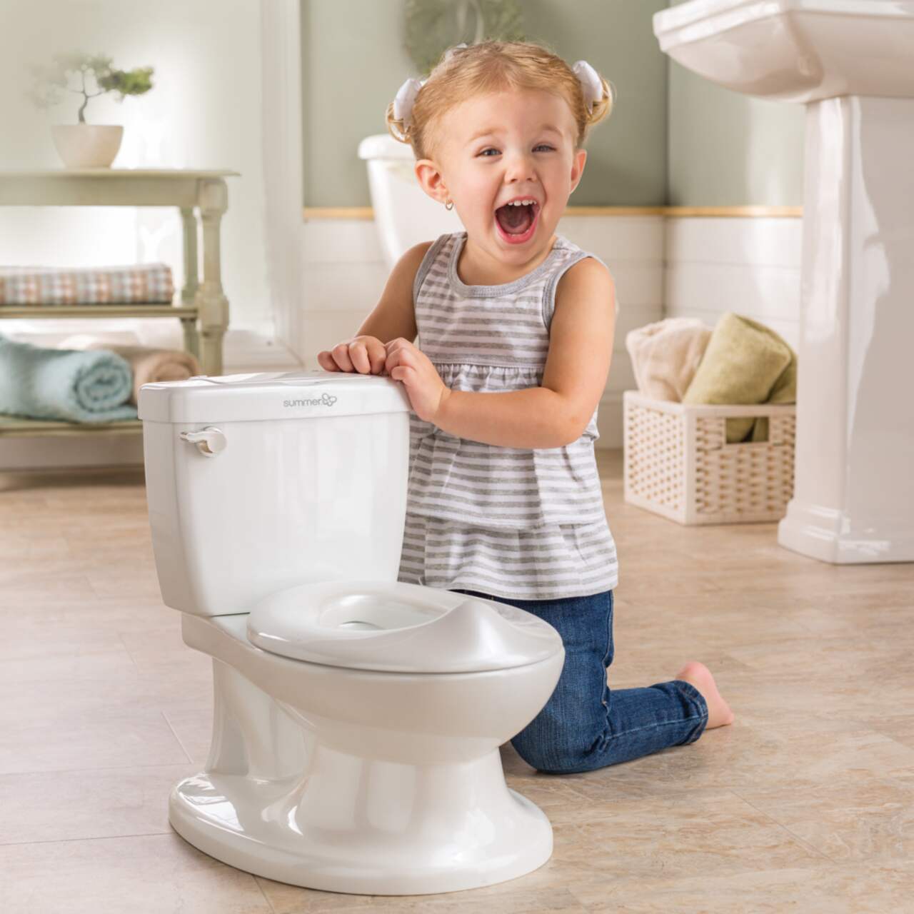 Apprentissage de la propreté : la transition du pot aux WC - Lotus