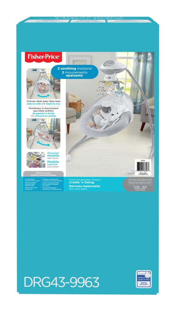 fisher price sweet dreams cradle n swing