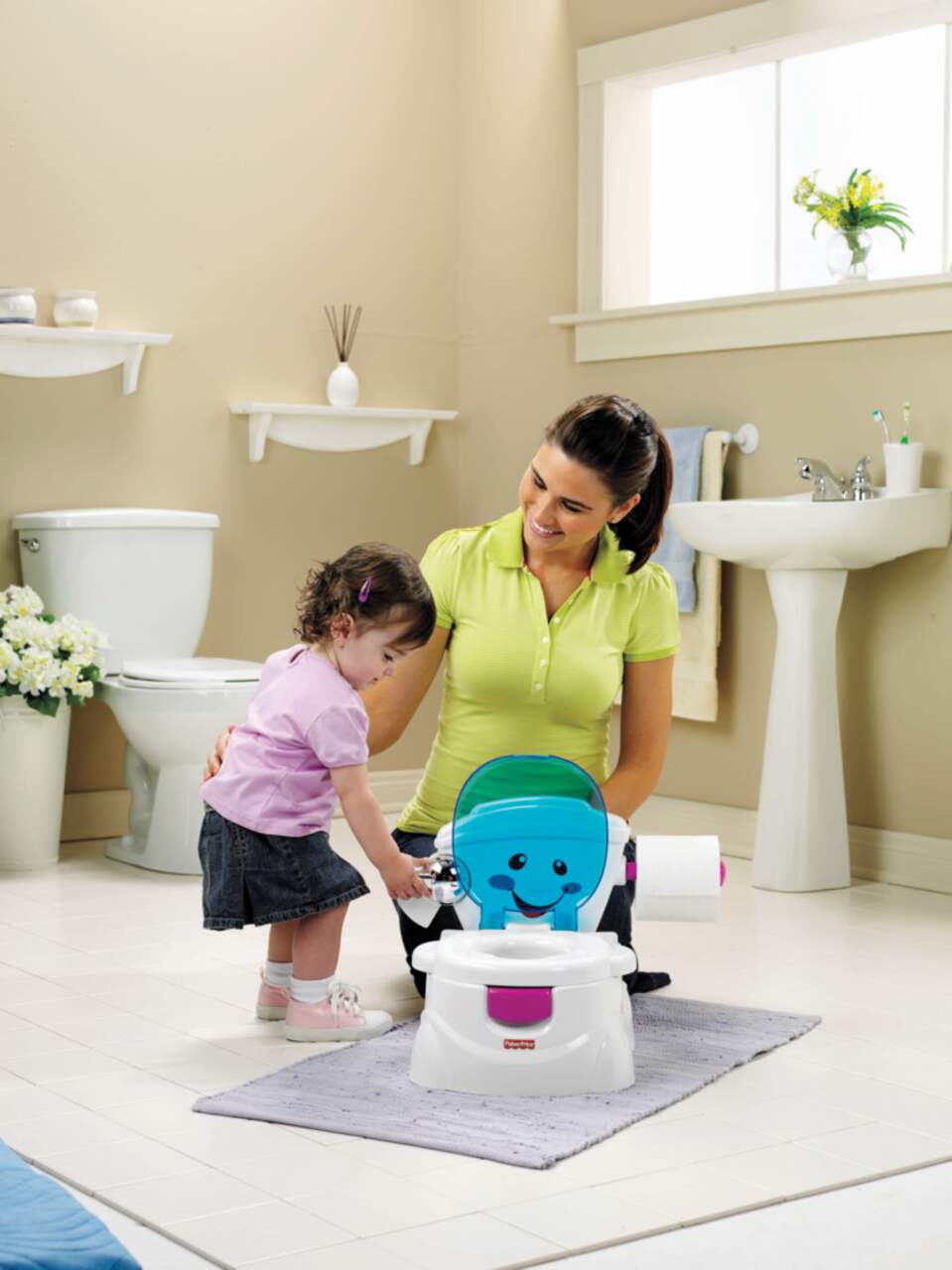 Fisher price my online potty friend boots